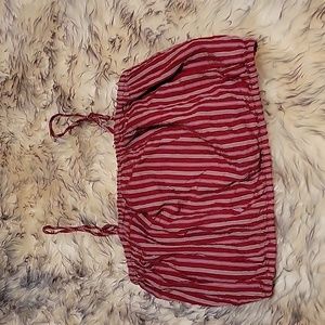 American eagle bubble spaghetti strap crop top♡